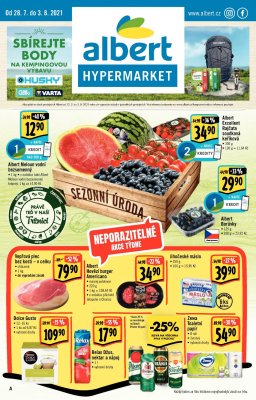 akční leták Albert 28.7.2021-3.8.2021