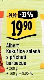 Albert Kukuřice solená s příchutí barbecue