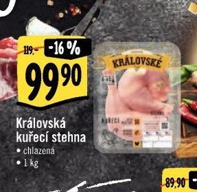 Královská kuřecí stehna