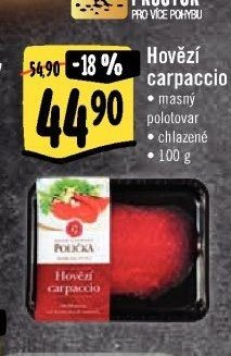 Hovězí carpaccio