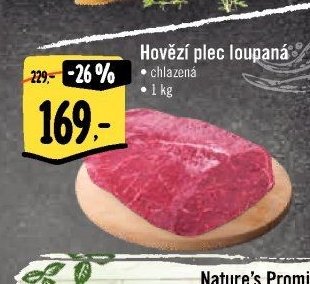 Hovězí plec loupaná