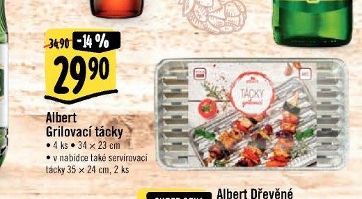 Albert Grilovací tácky