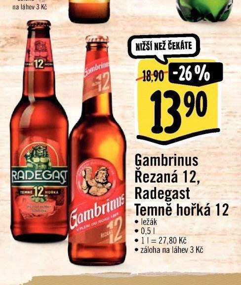 Radegast Temně hořká 12
