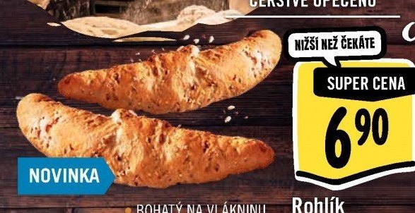 Rohlík Mlynářský žitný