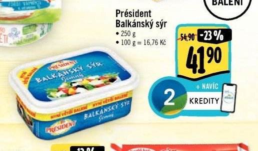 Président Balkánský sýr
