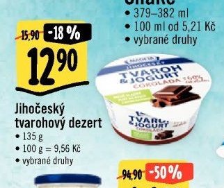 Jihočeský tvarohový dezert
