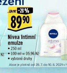 Nivea Intimní emulze