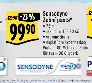 Sensodyne Zubní pasta (Rapid)