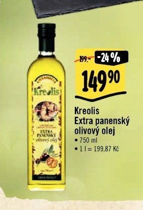 Kreolis Extra panenský olivový olej