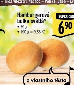 Bulka na hamburger
