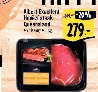 Hovězí steak Queensland Albert Excellent