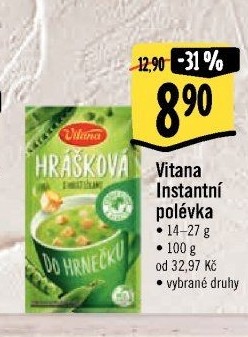 Instantní polévky Vitana