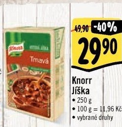 Jíška hotová Knorr