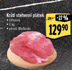 Krůtí stehenní plátek