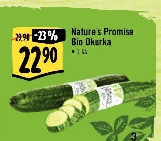 Okurka hadovka bio Nature'