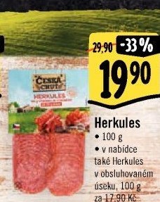 Salám Herkules Česká chuť