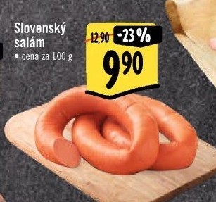 Salám slovenský točený