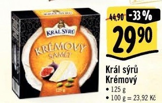 Sýr krémový Král Sýrů