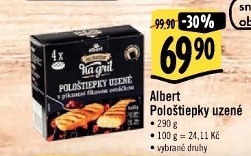 Sýr Pološtiepok na gril Delikatesy na gril Albert