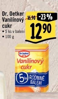 Vanilínový cukr Dr. Oetker