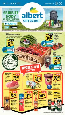 akční leták Albert 28.7.2021-3.8.2021
