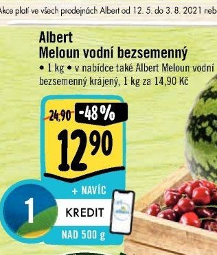 Albert Meloun vodní bezsemenný