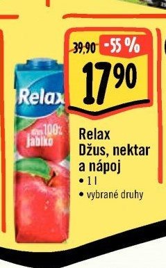Relax Džus, nektar a nápoj