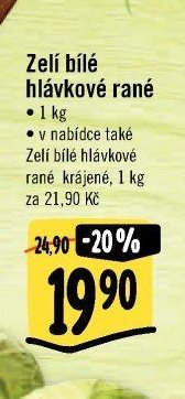Zelí bílé hlávkové rané