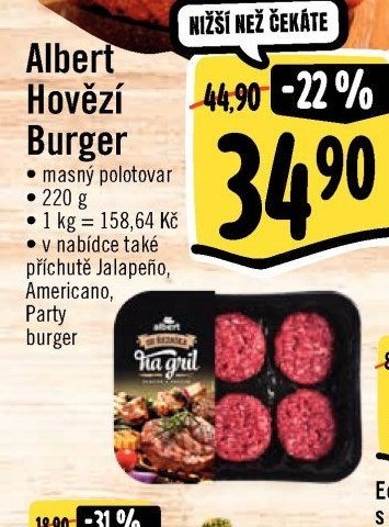 Albert Hovězí Burger