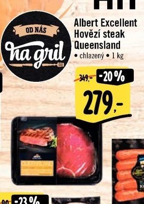 Albert Excellent Hovězí steak Queensland