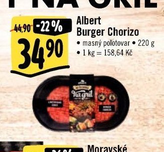 Albert Burger Chorizo