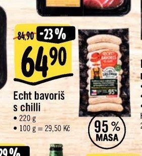 Echt bavoriš s chilli