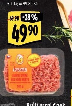 Kuřecí steak mletý