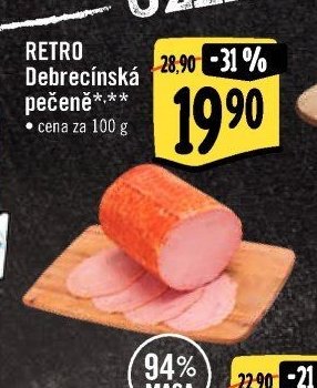 RETRO Debrecínská pečeně