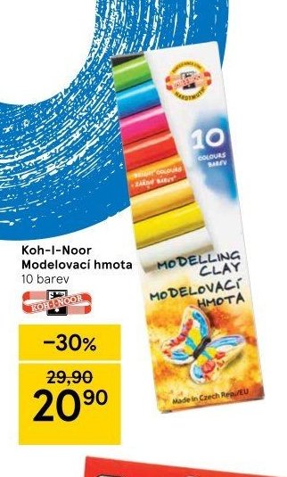Koh-I-Noor Modelovací hmota 10 barev