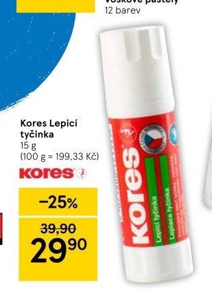 Kores Lepicí tyčinka 15 g