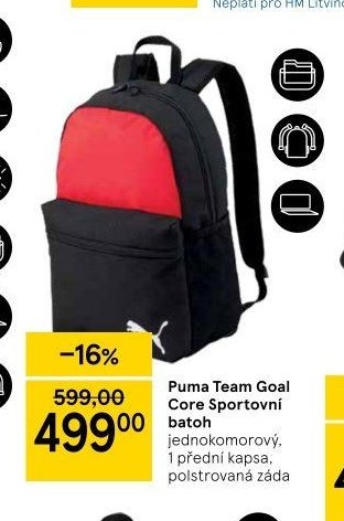 Puma Team Goal Core Sportovní batoh