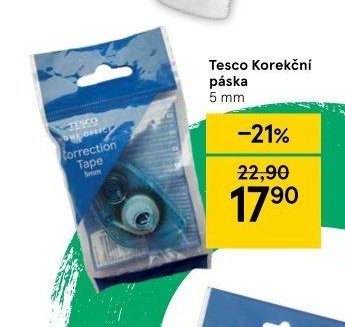 Tesco Korekční páska 5 mm