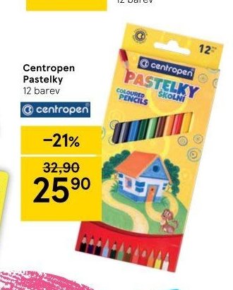 Centropen Pastelky 12 barev