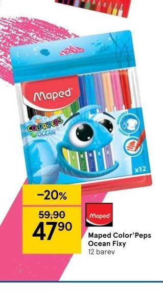 Maped Color'Peps Ocean Fixy 12 barev