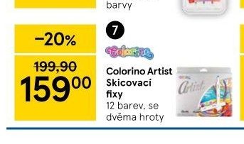 Colorino Artist Skicovací fixy