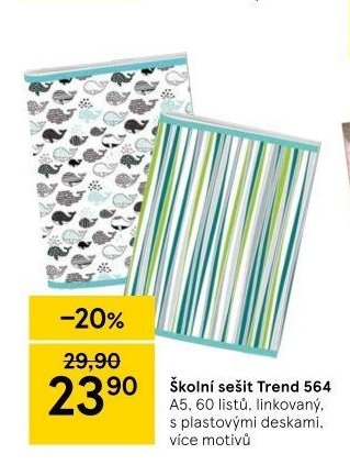 Školní sešit Trend 564