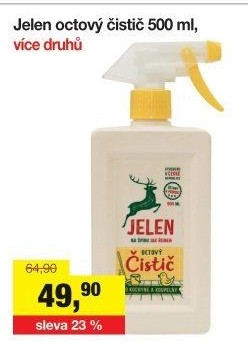 Čistič octový Jelen