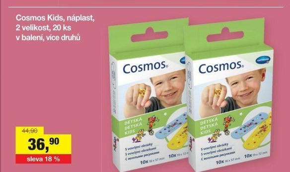 Náplasti dětské Cosmos