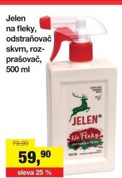Prostředek na fleky ve spreji Jelen