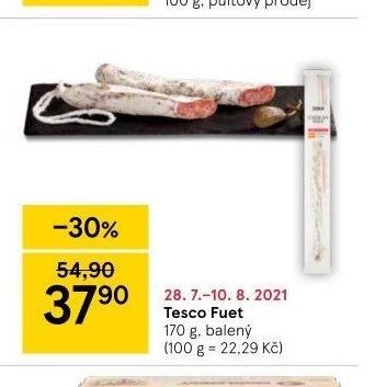 Tesco Fuet