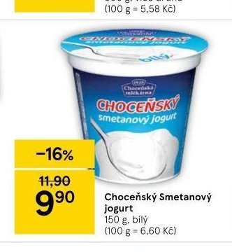 Choceňský Smetanový jogurt