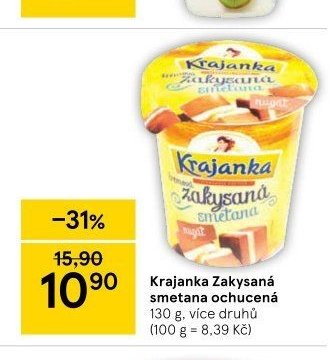 Krajanka Zakysaná smetana ochucená