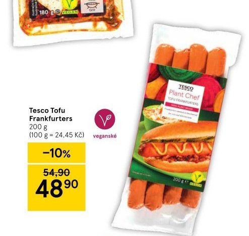 Tesco Tofu Frankfurters