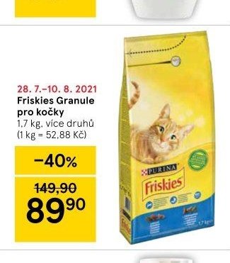 Friskies Granule pro kočky 1,7 kg